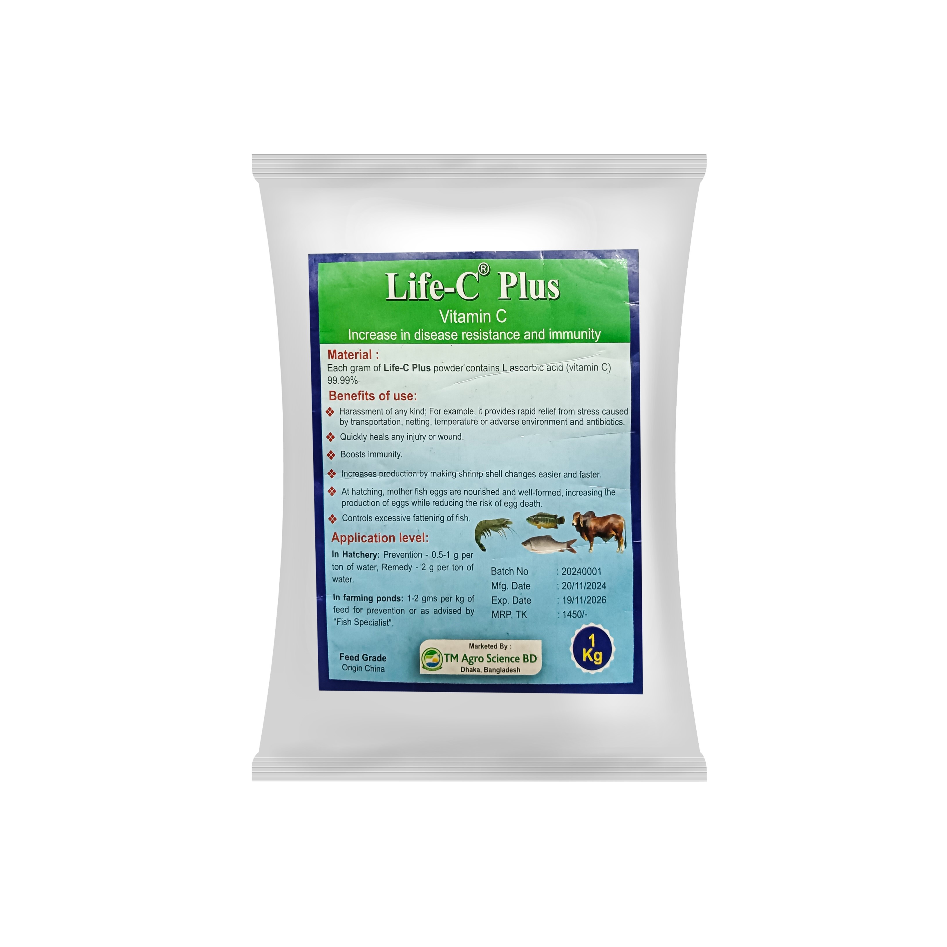 Life C plus 1kg (Vitamin C)