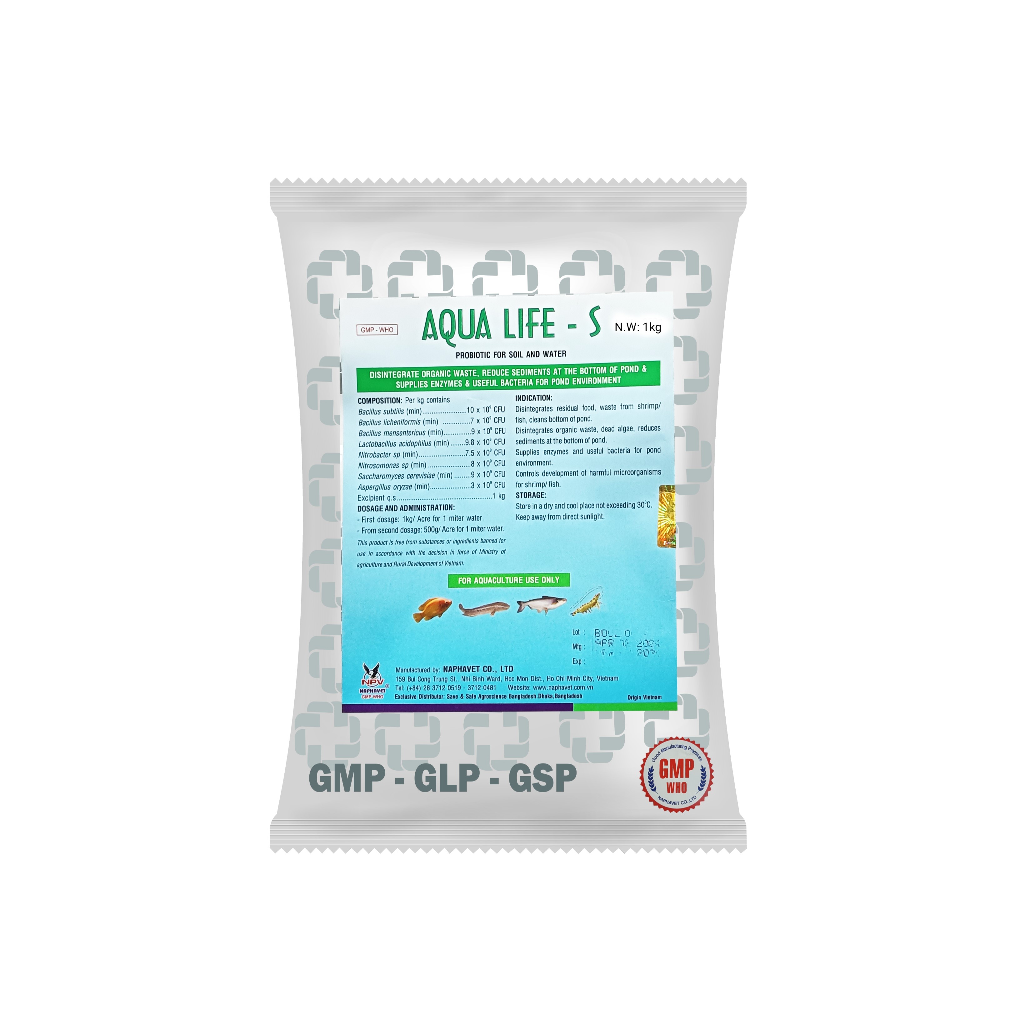 Aqua Life- S 1kg (probiotic)