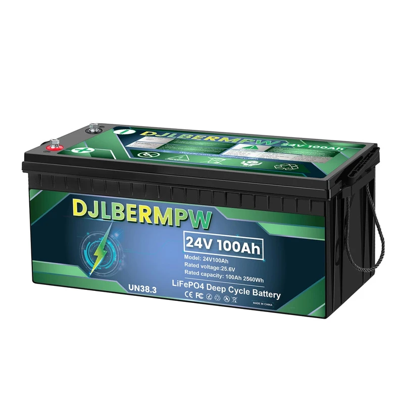 DJDC 24V 100Ah IPS LiFePO4 Battery