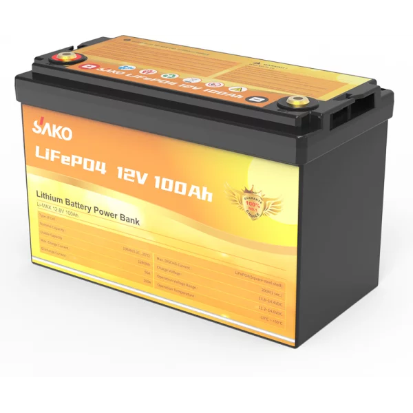 Sako 12V 100AH LiFePo4 Battery