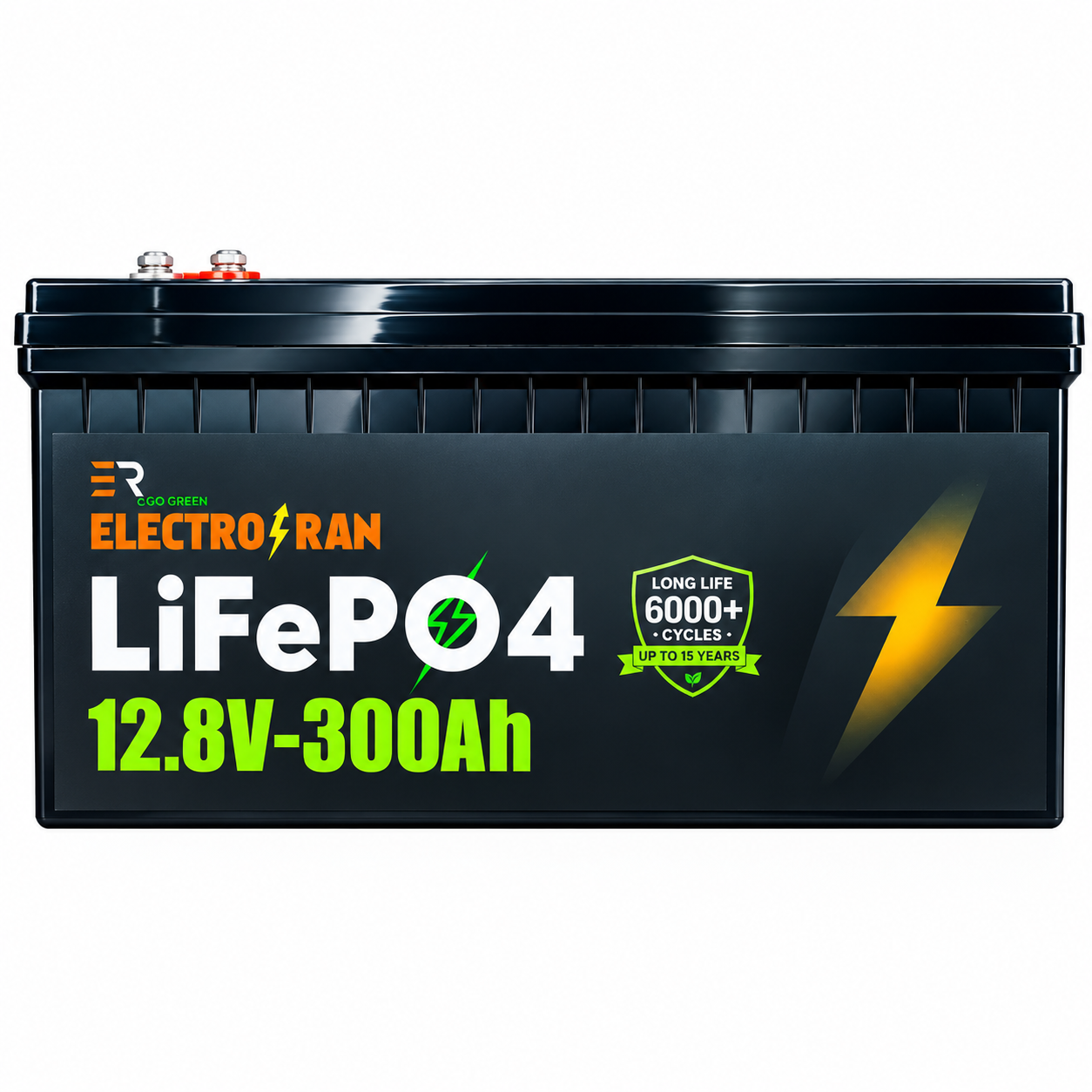 Electro Ran 12.8V 300Ah LiFePO4 Battery